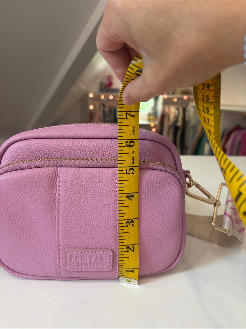 Pom Pom London crossbody with interchangeable straps - Picture 13 of 13